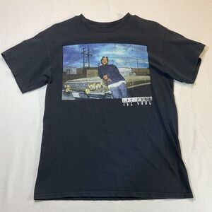 Ice Cube Graphic Black T-Shirt, Size M Chevrolet Impala Short Sleeve
